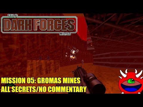 Star Wars: Dark Forces (The Force Engine) - Mission 5 Gromas Mines - All Secrets