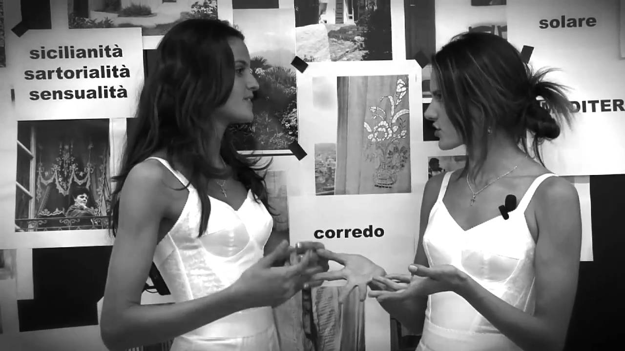 Alessandra Ambrosio and Izabel Goulart's chat for the Dolce&Gabbana SS11 Collection