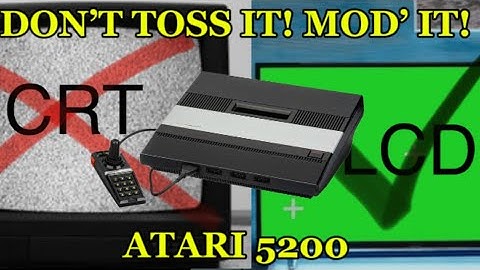 DON’T THROW IT AWAY! MOD’ IT TODAY! ATARI 5200! #nostalgia #retrogaming #atari