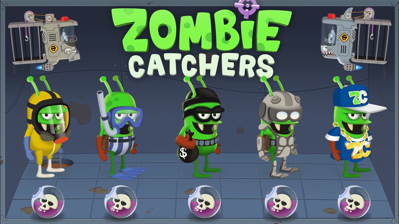 zombie 奏多 ガチャ纏め Zombie Catchers All Skins Display #zombiecatchers - YouTube