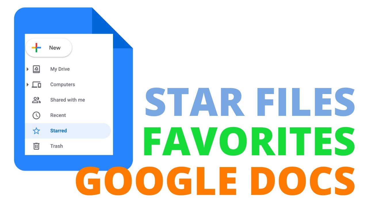 What Does it Mean to Star a Document in Google Docs | Favorites ...
