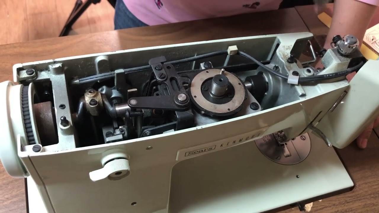 PREPARANDO MÁQUINA DE COSER KENMORE 158.1755 RECIÉN DE LA SEGUNDA