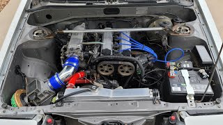 AE86 4age swapped cold start