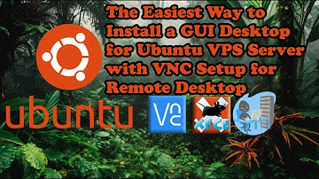 The Easiest Way to Install a GUI Desktop for Ubuntu VPS Server with VNC Setup for Remote Desktop