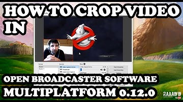 Crop video in OBS 0.12.0 multiplatform