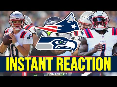 Patriots vs. Seahawks Reaction: Pats LOSE, Drake Maye WORST GAME EVER + A.J. Brown Leaves INJURED
