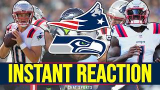 Patriots vs. Seahawks Reaction: Pats LOSE, Drake Maye WORST GAME EVER  + A.J. Brown Leaves INJURED