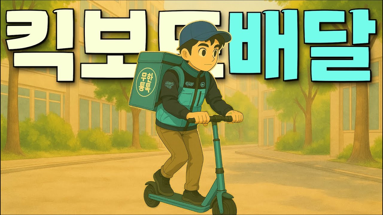 킥보드 배달 부업 라이딩 현실 수익