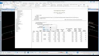 OpenRail Designer 2021 Release 2 Cant Report from Event Points
