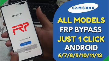 SAMSUNG All Model FRP BYPASS in 1 Click ANDROID 5/6/7/8/9/10/11/12| All Samsung FRP Bypass Tool Free