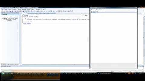 Visual Basic: Mail Sending (Contact Us) Part 1/2