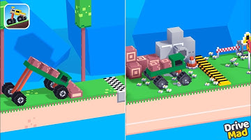 DRIVE MAD KIT 3 IN FANCADE GAME 1 TO 9 LEVEL COMPLETE ANDROID/IOS GAMEPLAY || GAMING CUBE