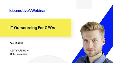 IT Outsourcing For CEOs