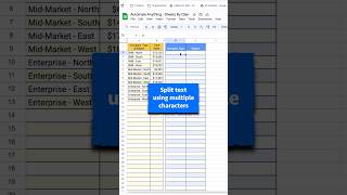Quickly SPLIT text using multiple characters in a string