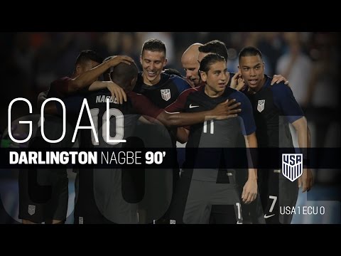 MNT vs. Ecuador: Darlington Nagbe Goal - May 25, 2016