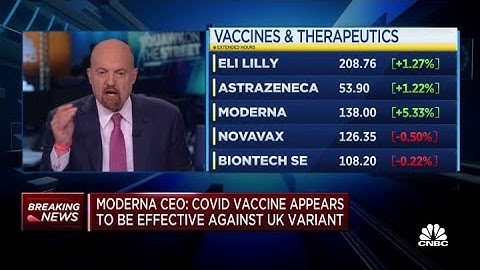 Jim Cramer on Moderna