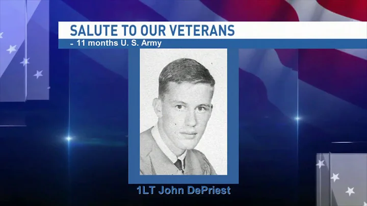 Salute to our veterans: First Lieutenant John DePr...