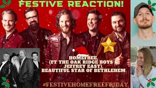 FESTIVE REACTION! HomeFree, Beautiful Star Of Bethlehem LIVE 🌟 #HomeFree #OakRidgeBoys #JeffreyEast