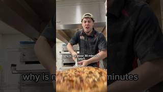 WHY IS MY PIZZA 30 MINUTES LATE?!? #youtube #viral #shorts #food #youtubeshorts #trending #cooking