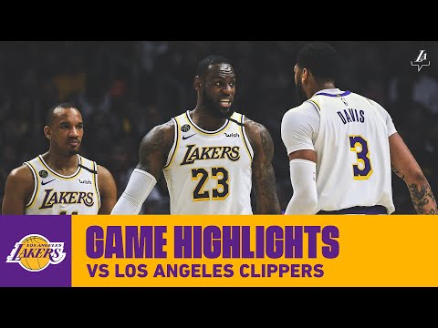 HIGHLIGHTS | Los Angeles Lakers vs. LA Clippers