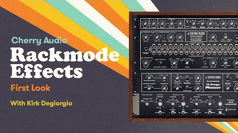 Cherry Audio Rackmode Effects - FIRST LOOK!!! 😱