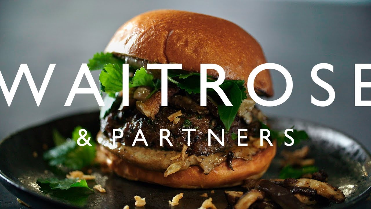 Black Garlic, ThaiSpiced Burgers with Ginger Shiitake Mushrooms