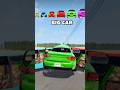 Big &amp; Small Cars vs two Bus #shorts #viral #gaming