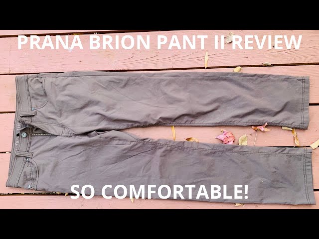 PRANA BRION PANT 2 Review. Comfortable, stretchy, and stylish hiking pants  sustainably manufactured! 