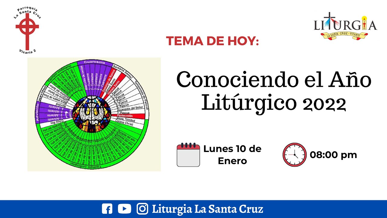 Conociendo el Año Litúrgico 2022 - YouTube