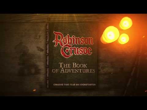 Robinson Crusoe: Adventure on the Curse Island - Book of adventures