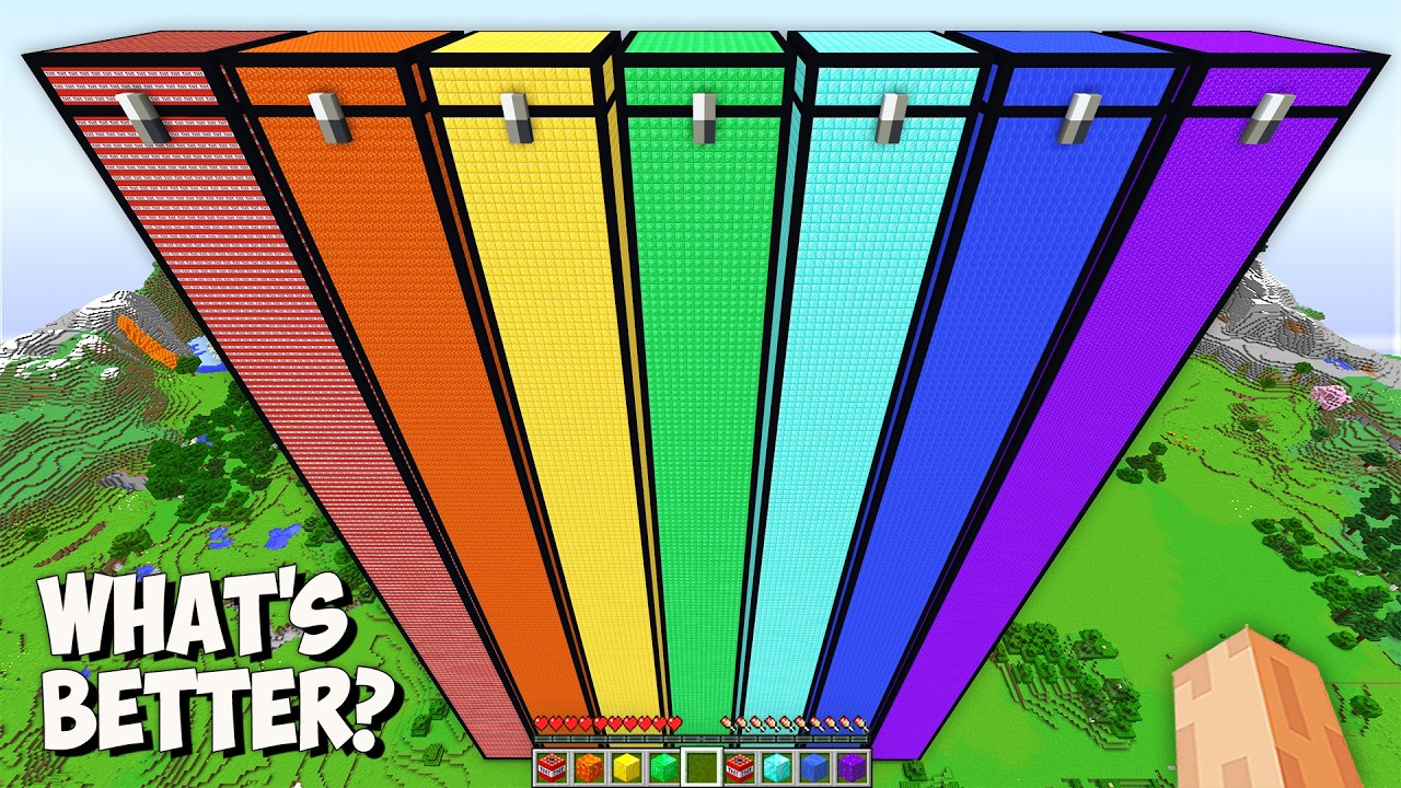 I found THE TALLEST SECRET CHESTS in Minecraft! This is THE HIGHEST RARE CHESTS!