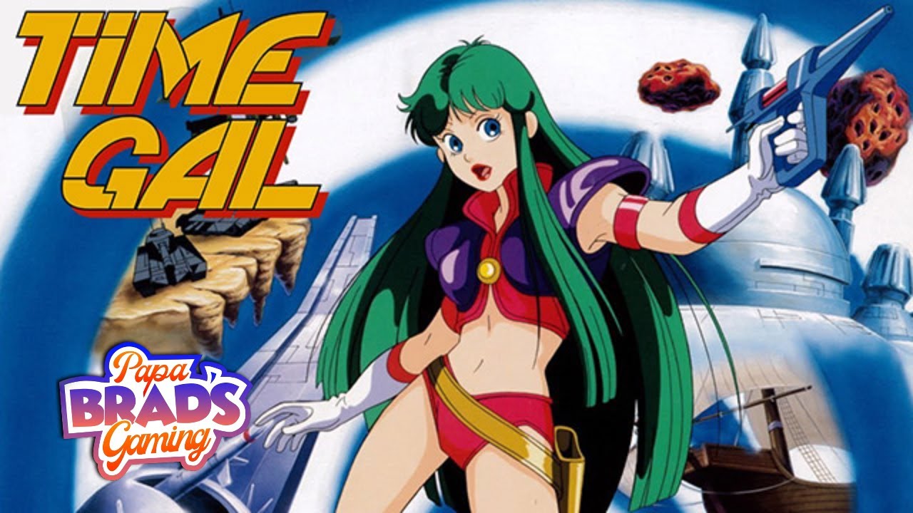 TIME GAL Taito 1985 Rare LaserDisc Arcade Game - YouTube