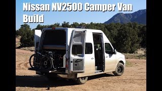 Quick Tour Nissan NV2500 Camper Van Build