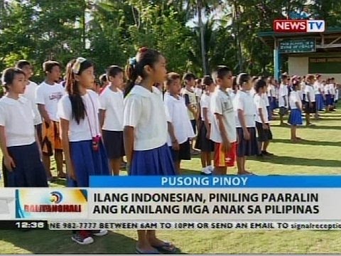 BT: Ilang Indonesian, piniling paaralin ang kanilang mga anak sa Pilipinas