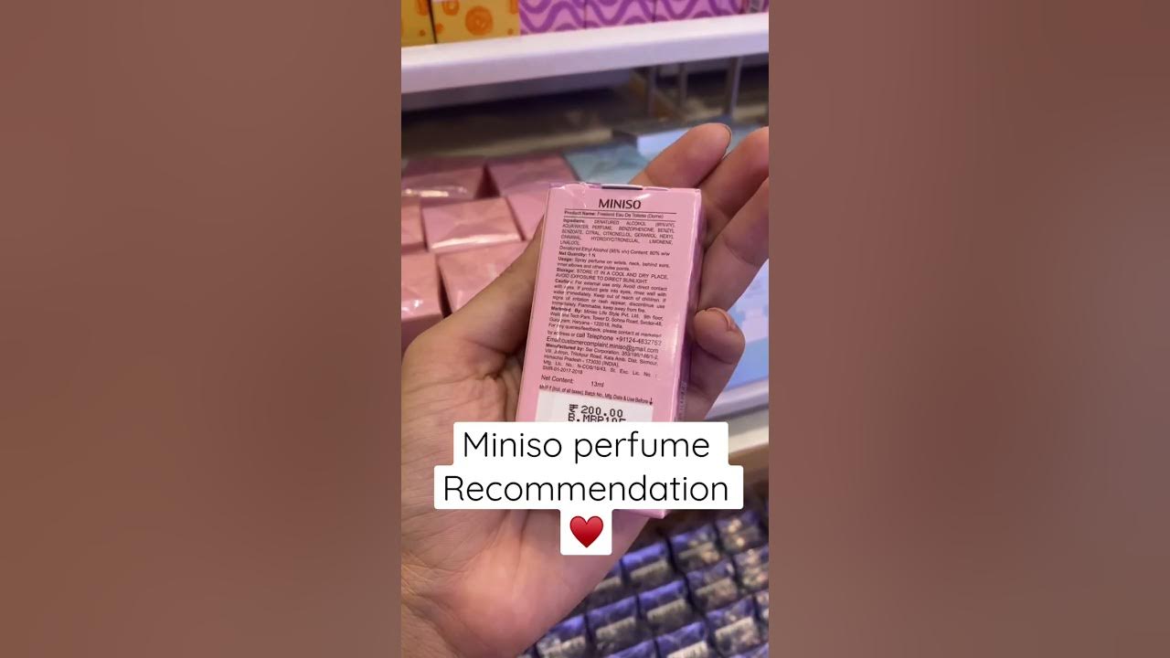 Miniso perfume recommendation under 600/- ♥️ #miniso #ytshorts #shorts #explore #shopping #perfume