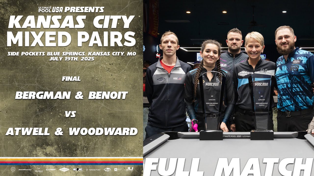 Бергман и Бенуа против Этвелл и Вудворд | Финал | Смешанные пары Канзас-Сити