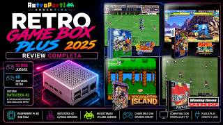 Retro Game Box Plus 2025 REVIEW COMPLETA | Batocera 42 + 15.000 Juegos + Raspberry Pi 4B