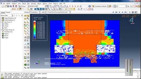 Eulerian Rivet forming in Abaqus