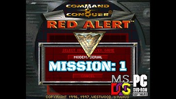 Command & Conquer: Red Alert Allied M1 (MS-Dos/PC).