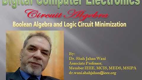 Switching Algebra and Minimization