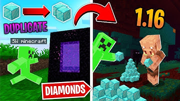 How to DUPLICATE any item in MINECRAFT 1.16 ! (100% WORKING)