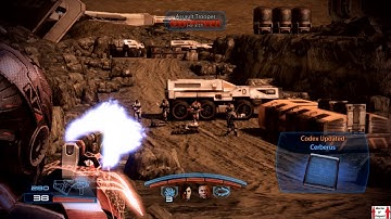 Mass Effect 3 Walkthrough Part 2 - Fem Shep - Cerberus Attacks Mars