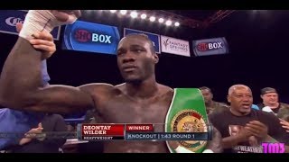 Deontay Wilder ULTIMATE Highlights Knockouts 29 0 ALL KO'S)