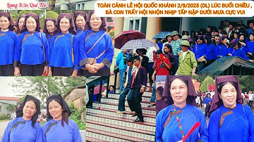 Toàn Cảnh Lễ Hội Quốc Khánh 2/9/2025(DL) Lúc Buổi Chiều, Bà Con Đội Nón Ra Hội Cực Vui