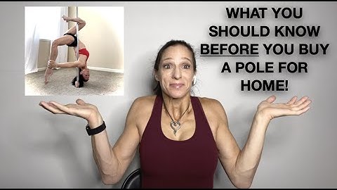 What kind of pole is best for dancing and training at home? - Video Q & A by @Elizabeth_bfit