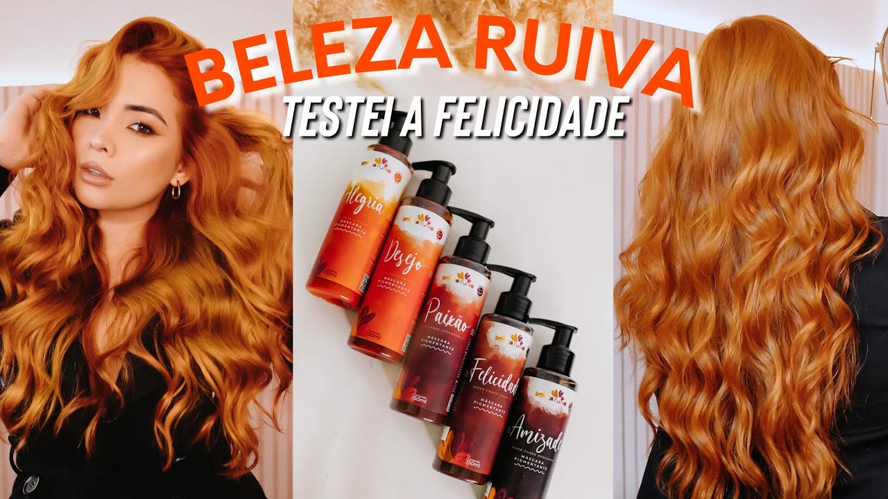 MÁSCARAS PIGMENTANTES BELEZA RUIVA - Resenha completa