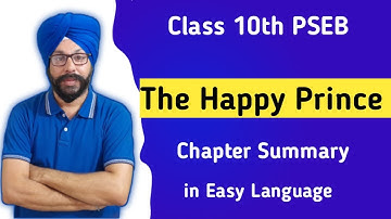 the happy prince class 10 pseb summary in punjabi 10th class pseb chapter lesson 1 happy prince