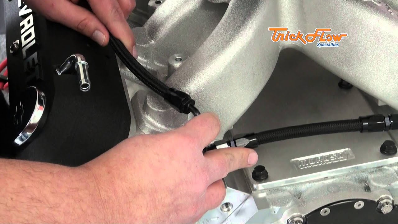 Trick Flow LS Steam Line Kit Install - Trick Flow TV - YouTube.