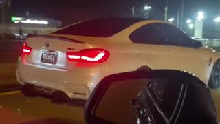 Bmw F82 M4 Equal length Exhaust Sound Launches Flybys Sliding Best Sounding Exhaust