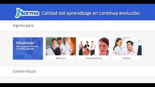 TUTORIAL DE INGRESO 📲 📚 ✏️  PLATAFORMA NORMA✏️